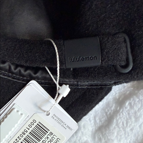 ? LULULEMON Classic Wool Ball Cap Script Black / Graphite Grey NWT Unisex main image 9